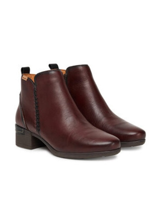 Botine dama 305470720, Pikolinos, Piele naturala, Maro, 37 EU