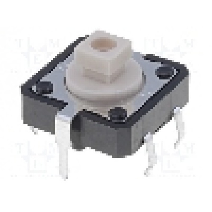 Microintrerupator, 12x12mm, OFF-(ON), SPST-NO, OMRON OCB - B3F-4150