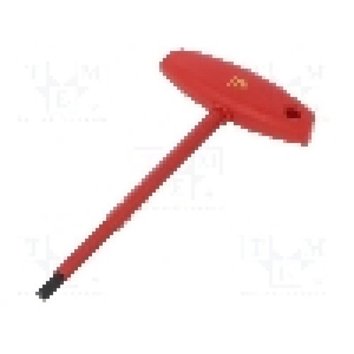 Cheie imbus, otel crom-vanadium, HEX 6mm, lungime 182mm, WIHA - 27930