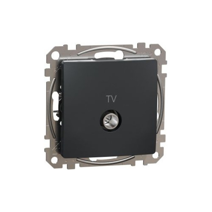 Priză TV intermediară Schneider Electric SEDNA Design 7dB Antracit