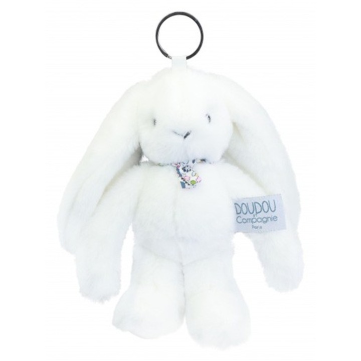 Breloc/accesoriu Doudou® - iepuras, 18 cm