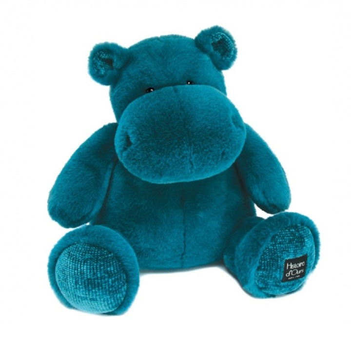 HIPPOP Bleu canard hipopotam - 40 cm