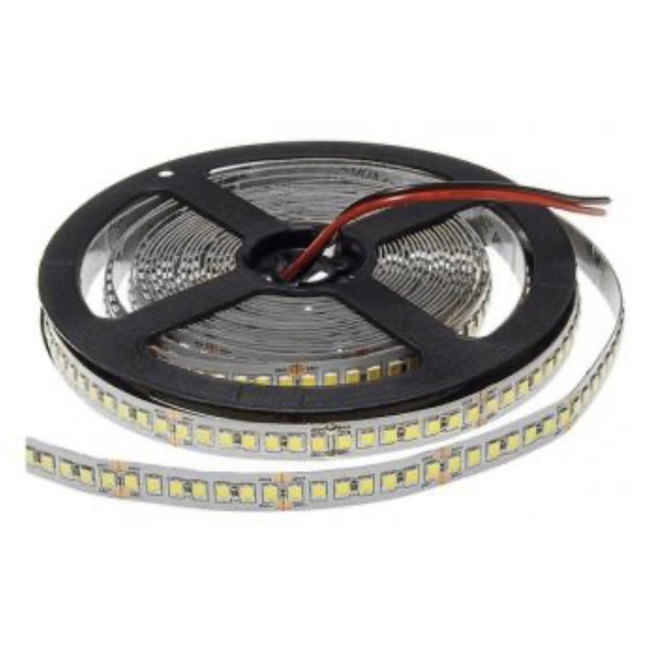 Banda led rola 5m lungime, alb 6000k, 24v