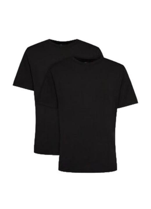 Set 2 tricouri barbatesti, Tommy Jeans, sintetic, negru, M INTL