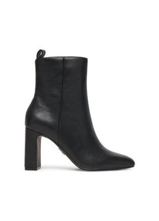 Botine dama, Steve Madden, negru, piele ecologica, 41 EU