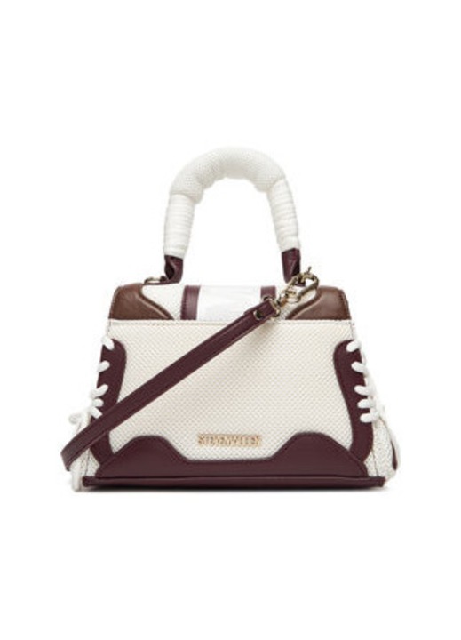 Geanta dama, Steve Madden, alb/maro, universal