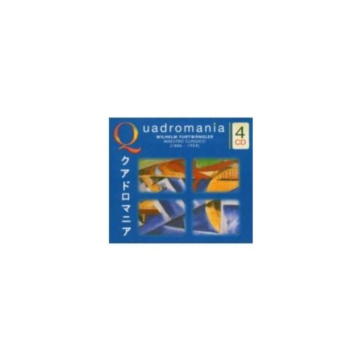 Membran, set 4CD WILHEM FURTWANGLER Maestro Classico (1886-1954)