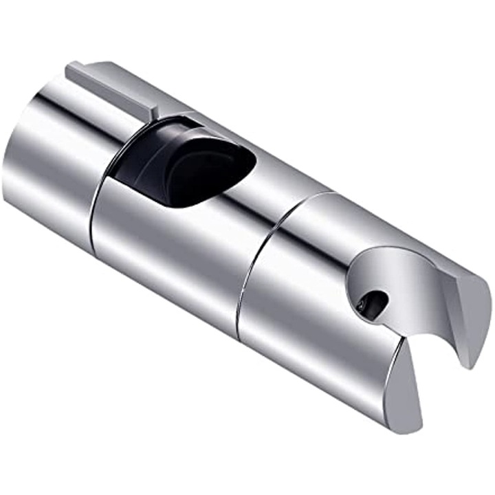 Suport dus reglabil 18-25mm, design cromat, instalare simpla, pentru bara de dus