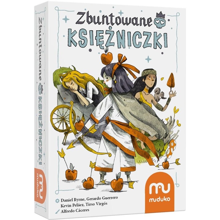 Társasjáték Lázadó hercegnők, MUDUKO, 2-6 játékos, különböző nehézségi szintek, többszínű