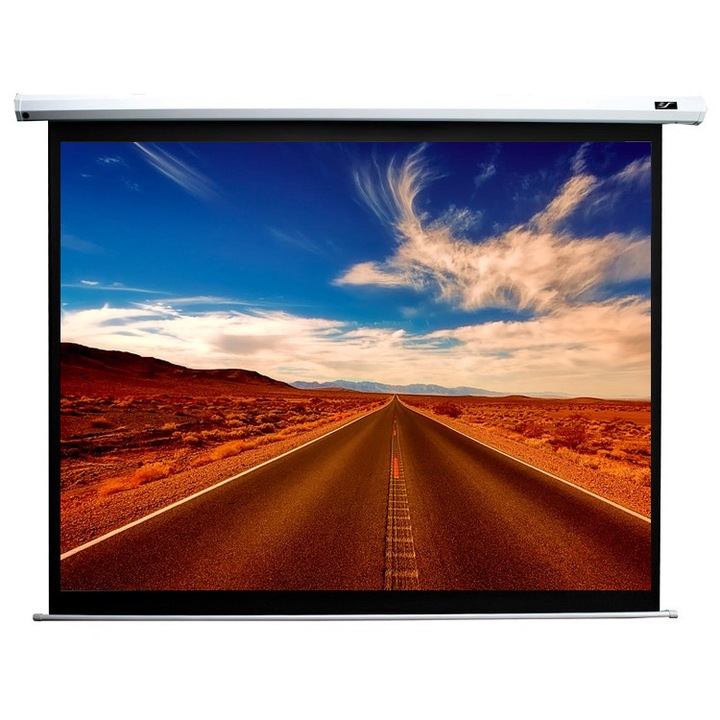 Ecran proiectie electric perete/tavan Elite Screens VMAX150XWH2, marime vizibilaa 331,9 cm x 186,6 cm, format 16:9