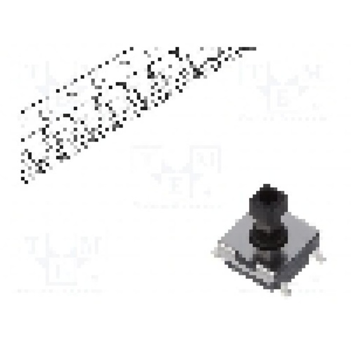 Microintrerupator, 6x6mm, OFF-(ON), SPST-NO, OMRON OCB - B3FS1050P