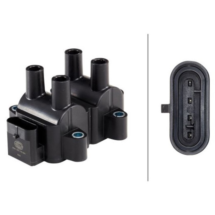 Bobina de inductie Dacia Dokker, Dokker Express/Minivan, Lodgy, Logan, Logan Express, Logan II, Logan Mcv, Sandero, Solenza, Nissan Kubistar, Renault Clio II, Clio III, Kangoo 1.0-2.0 1996