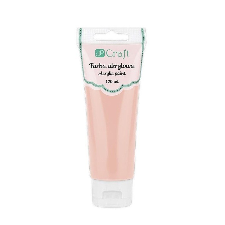 Vopsea acrilica, dp Craft, Roz, 120ml