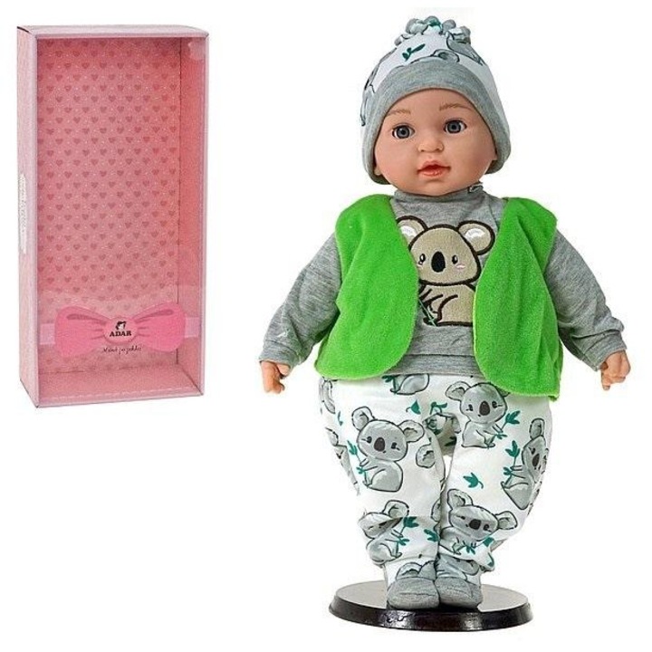 ADAR baba, beszél és énekel lengyelül, 40cm