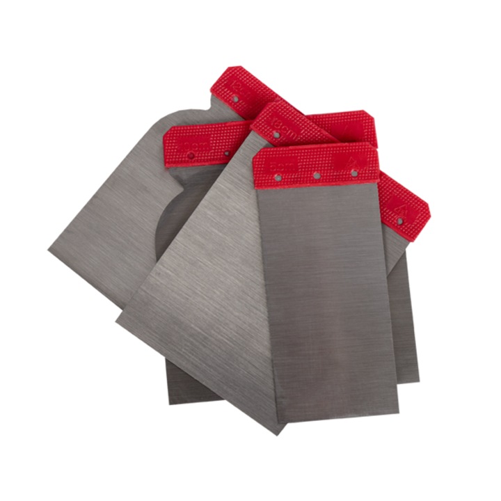 Acél spatula (5 cm, 8 cm, 10 cm, 12 cm), 4 db-os készlet, NTools