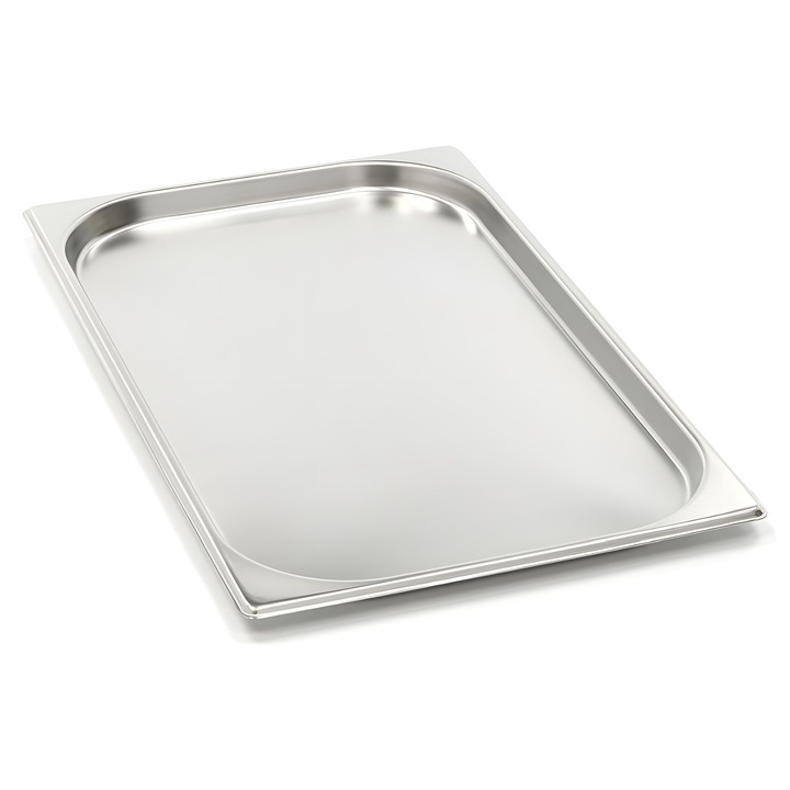 Tava inox tip Gastronom 1/1-20 Ideal Inox 2.5 l 530x325x20 mm