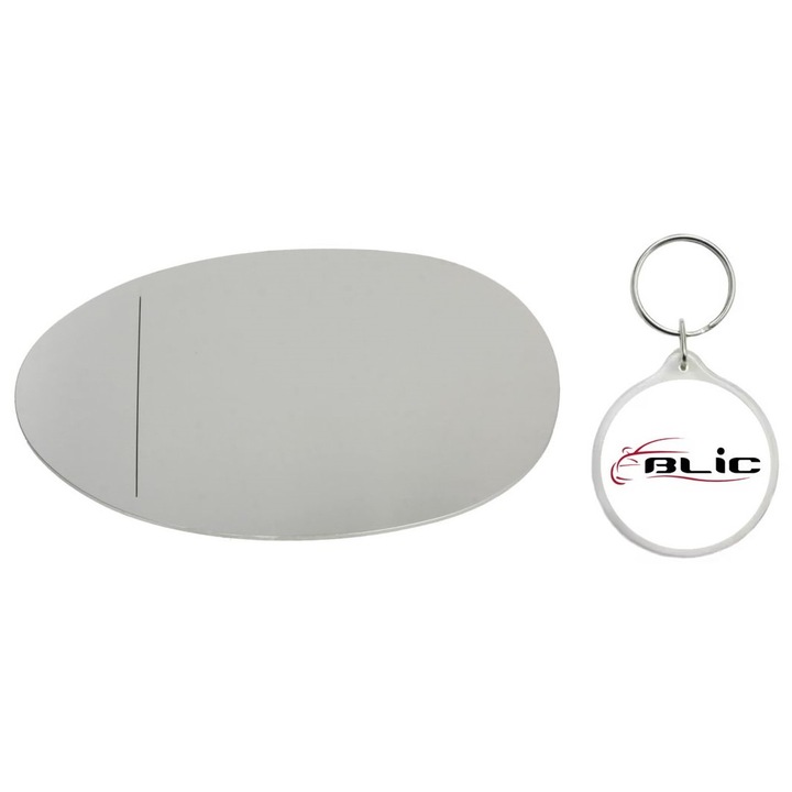 Set Sticla Oglinda Auto Retrovizoare Exterioara, Stanga, Asferica, Incalzita, MINI (F55), (F56), (F57), CLUBMAN (F54), COUNTRYMAN (F60) 09.13- cu Breloc Personalizat "Blic"