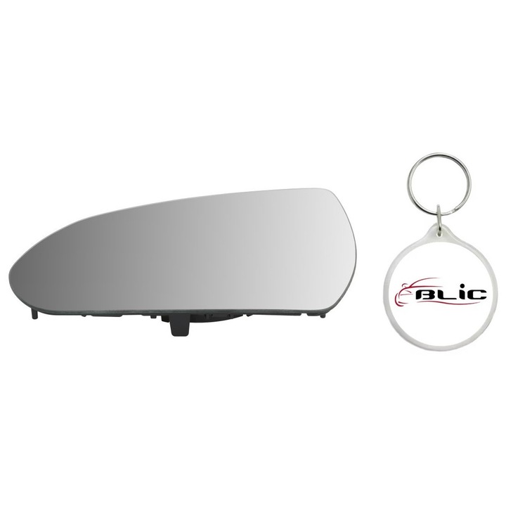 Set Sticla Oglinda Auto Retrovizoare Exterioara, Stanga, Convexa, Incalzita, HYUNDAI ELANTRA VI 06.15-12.20 cu Breloc Personalizat "Blic"