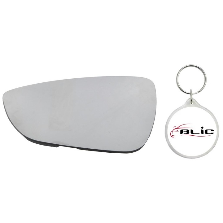 Set Sticla Oglinda Auto Retrovizoare Exterioara, Stanga, Convexa, Incalzita, FORD FOCUS IV 04.18-09.21 cu Breloc Personalizat "Blic"