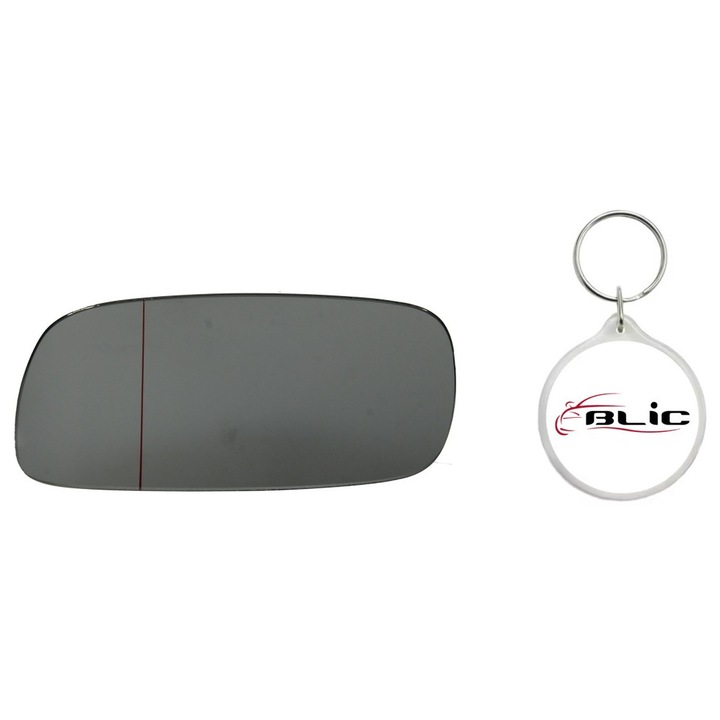 Set Sticla Oglinda Auto Retrovizoare Exterioara, Stanga, Asferica, OPEL ASTRA F, ASTRA F CLASSIC, ASTRA F/KOMBI, CALIBRA A 08.89-01.05 -01.99 cu Breloc Personalizat "Blic"