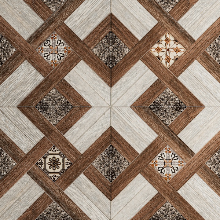 Gresie Nao Caoba, 45X45, mata, 1.62 mp/cutie