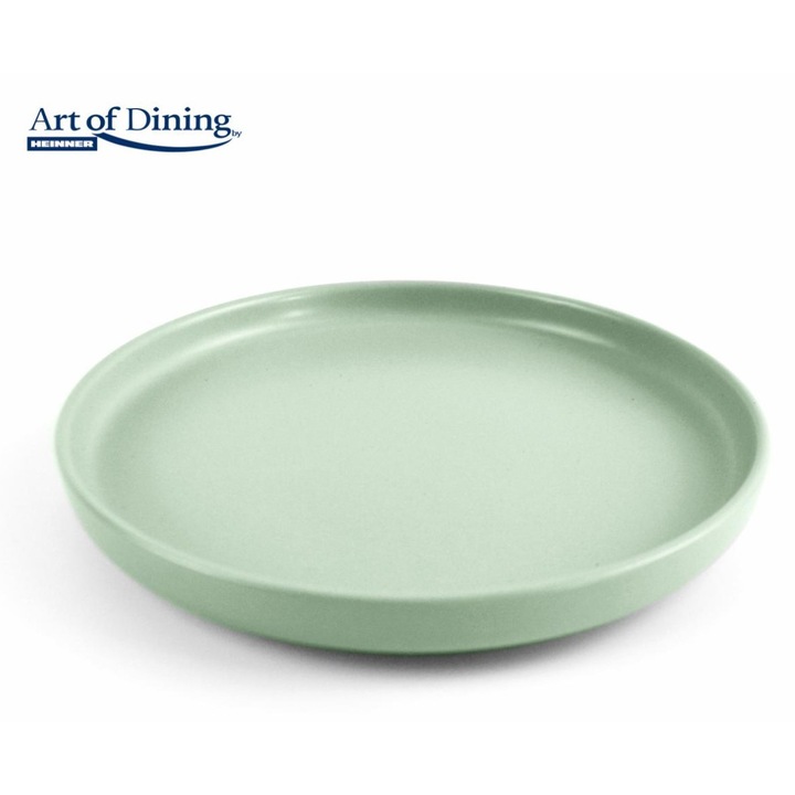 Yvonne kerámia lapostányér, 27 cm, Heinner, elegáns, sokoldalú design