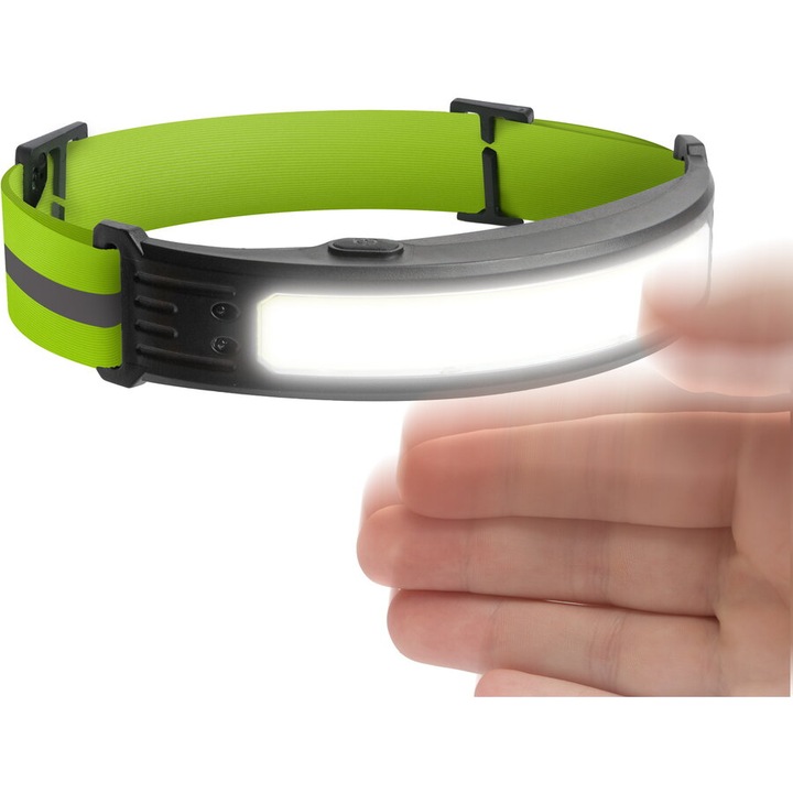 Челен фенер с управление с жестове - COB червен/бял LED - 800 mAh батерия - IP54