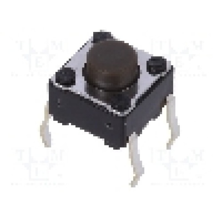 Microintrerupator 6x6x3.5mm, (ON)-OFF, SPST, ALPS - SKHHAMA010