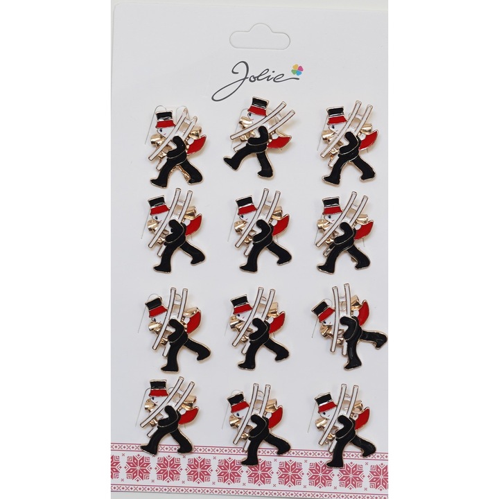 12 db-os szett Brose Martisor Primavara Kéményseprő