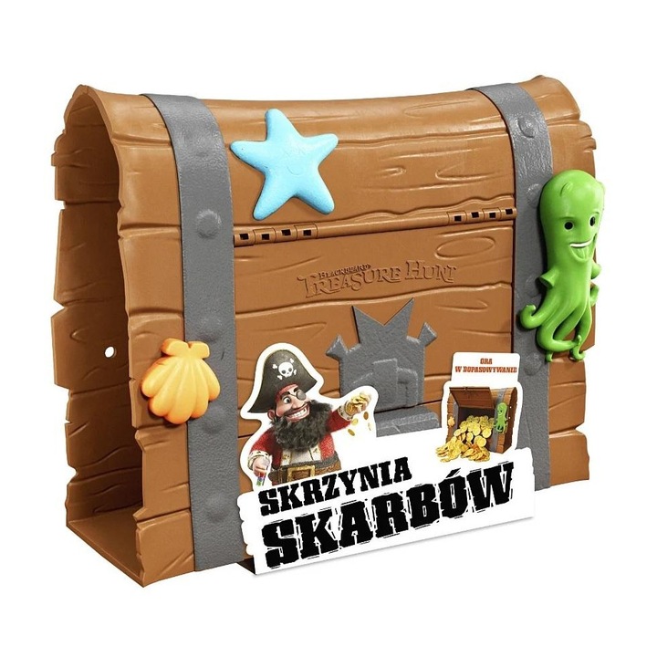 Epee társasjáték - Skrzynia Skarbow, 2-4 játékos, 4 kulcs, 32 dobókocka, 20 érme, 8 térkép, 16 kártya