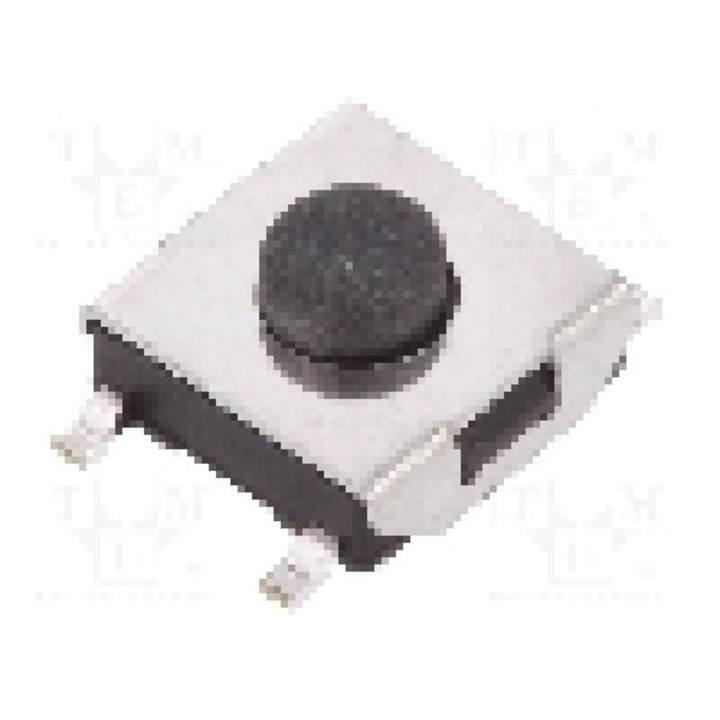 Microintrerupator 6.2x6.2mm, OFF-(ON), SPST-NO, NINIGI -