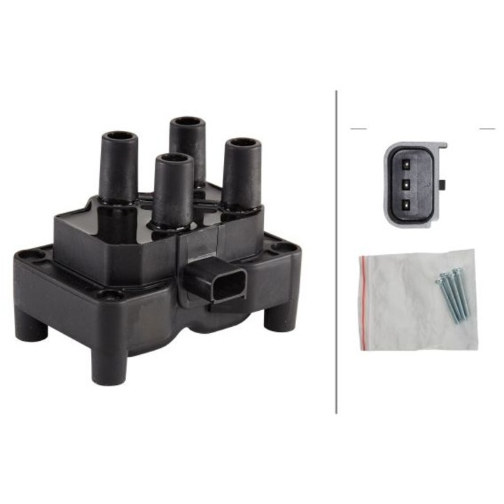 Bobina de inductie Volvo C30, S40 II, V50, Ford B-max, C-max, C-max II, Ecosport, Fiesta V, Fiesta VI, Focus C-max, Focus II, Focus III, Fusion, Grand C-max, Ka, Ka III 1996