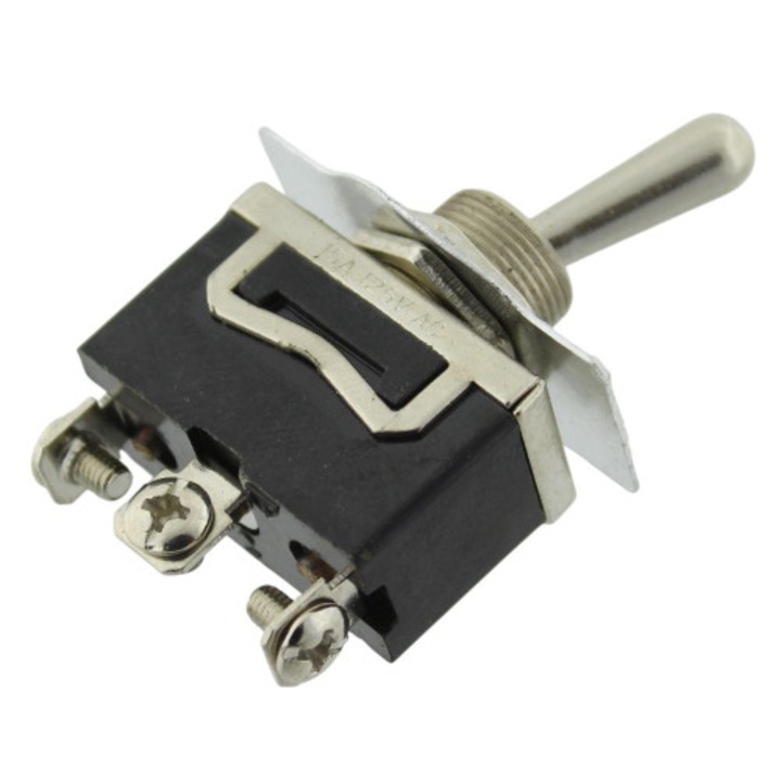 Intrerupator basculant Ninigi T212512, 2 pozitii, ON-ON, SPDT, 10A, 29x15.8x19mm