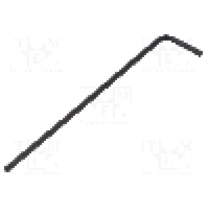 Cheie imbus, in toli, sferic, otel crom-vanadium, HEX 5/64", lungime 88mm, WIHA - 01431