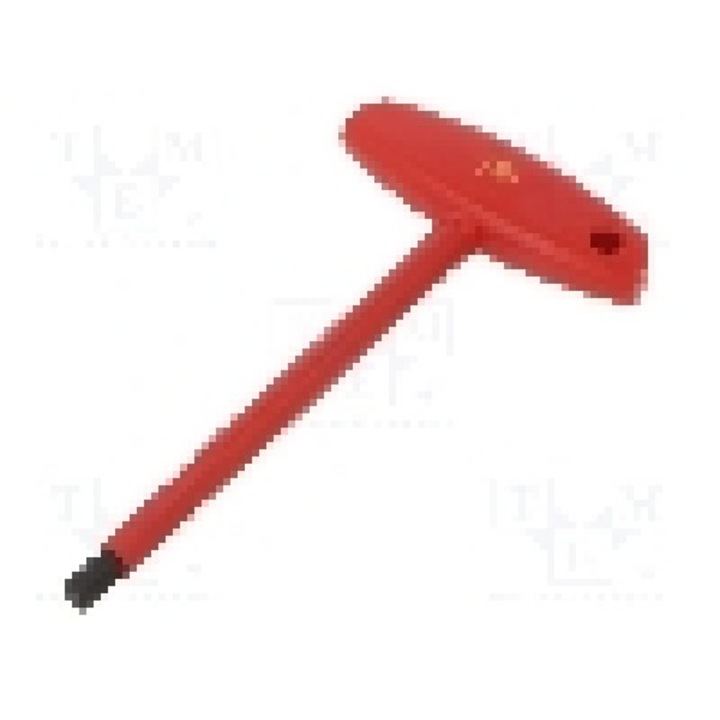 Cheie imbus, otel crom-vanadium, HEX 8mm, lungime 182mm, WIHA - 27931