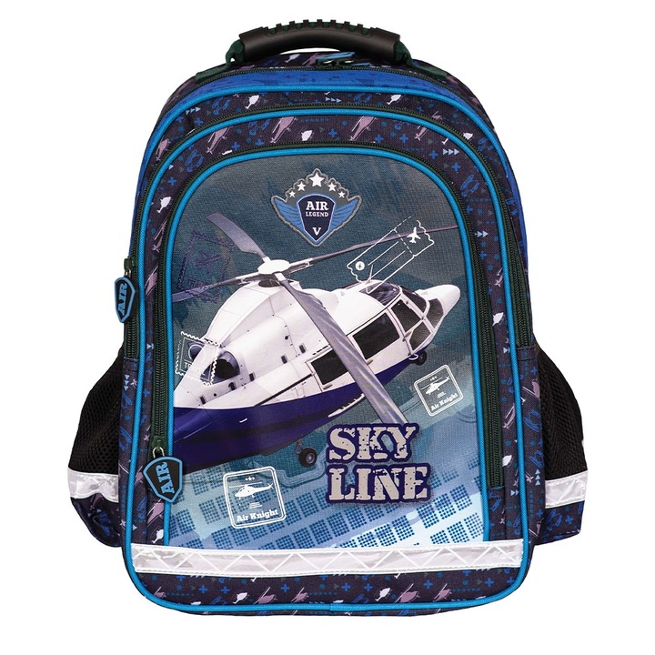 Ergonomikus iskolatáska SKY LINE, 38x29x13, 5 cm - S-COOL