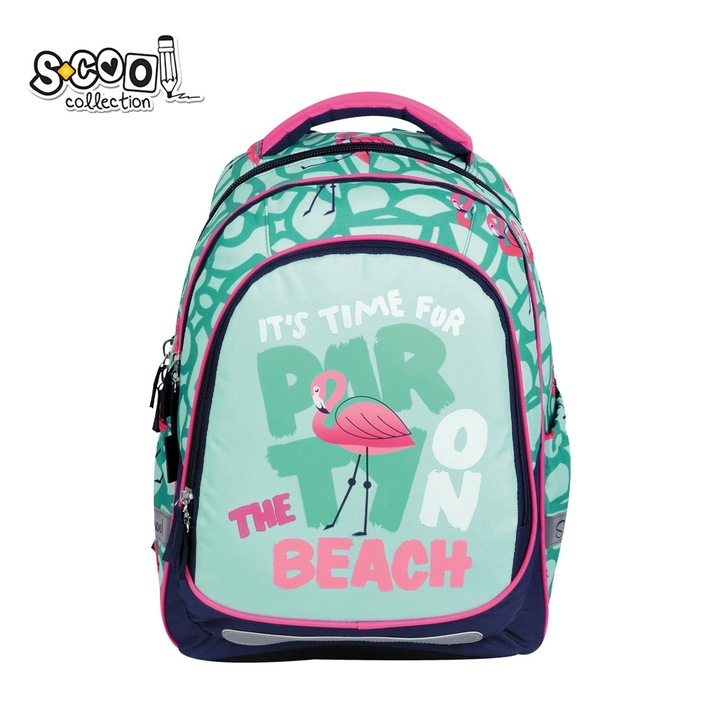 Ghiozdan anatomic LIGHT PARTY ON, 41x28x17 cm - S-COOL