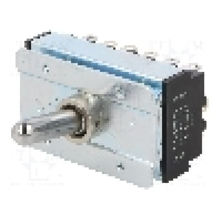 Intrerupator basculant 2 pozitii ON-ON, 6PDT, Nidec Copal Electronics ET610N13-Z, 55x34.5x25mm