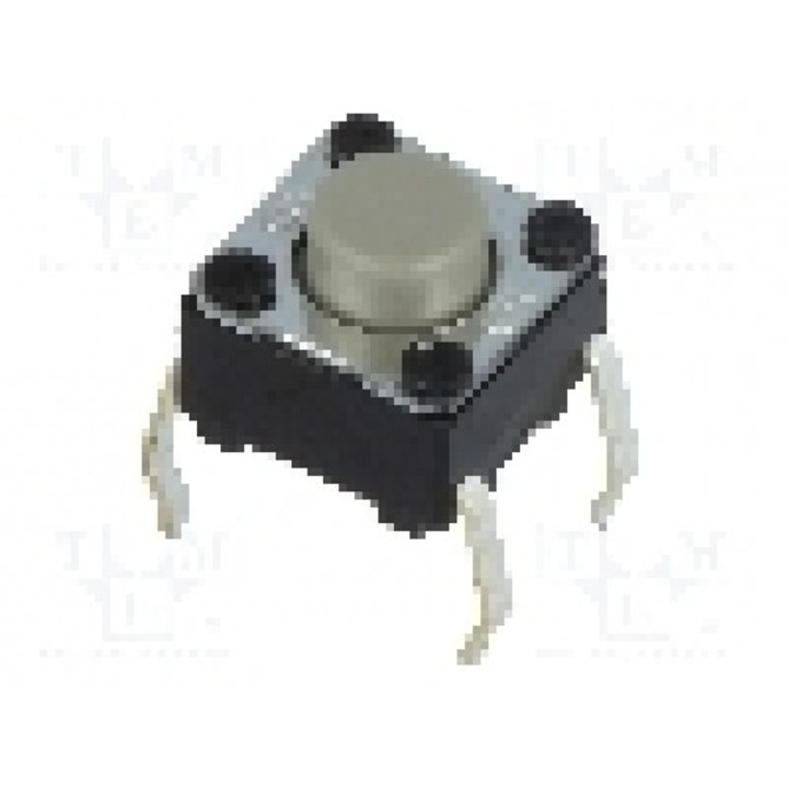 Microintrerupator, 6x6mm, OFF-(ON), SPST-NO, OMRON OCB - B3F-1022