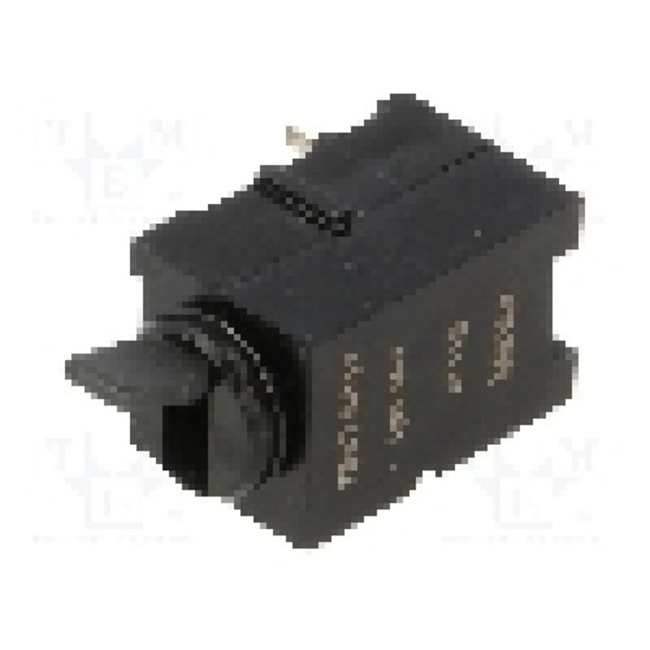 Intrerupator basculant, 2 pozitii, mod comutare ON-(ON), SP3T, MENTOR - 1847.6031