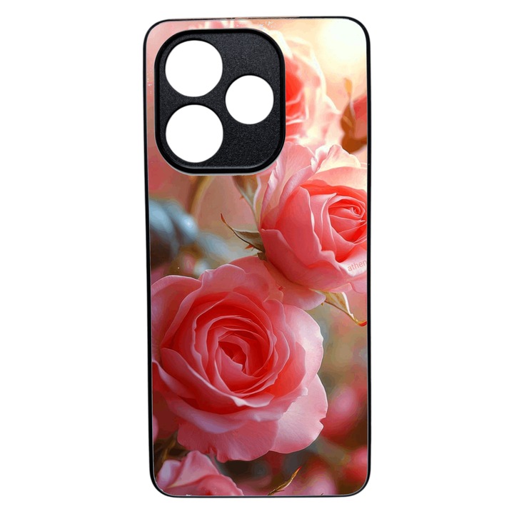 Husa Soft compatibila cu Oppo A5 Pro 5G, Flowers Design