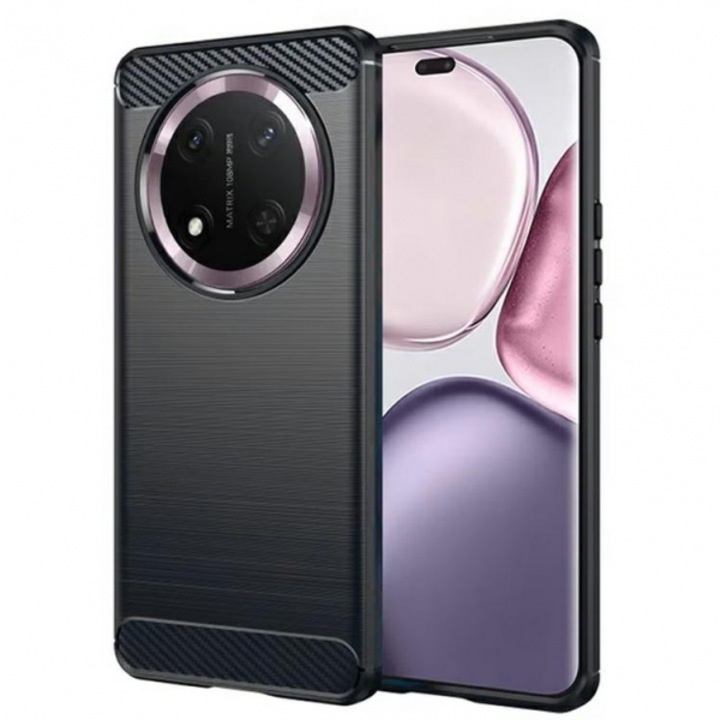 Husa pentru Honor X9c / Magic7 Lite, Carbon Pro, Neagra