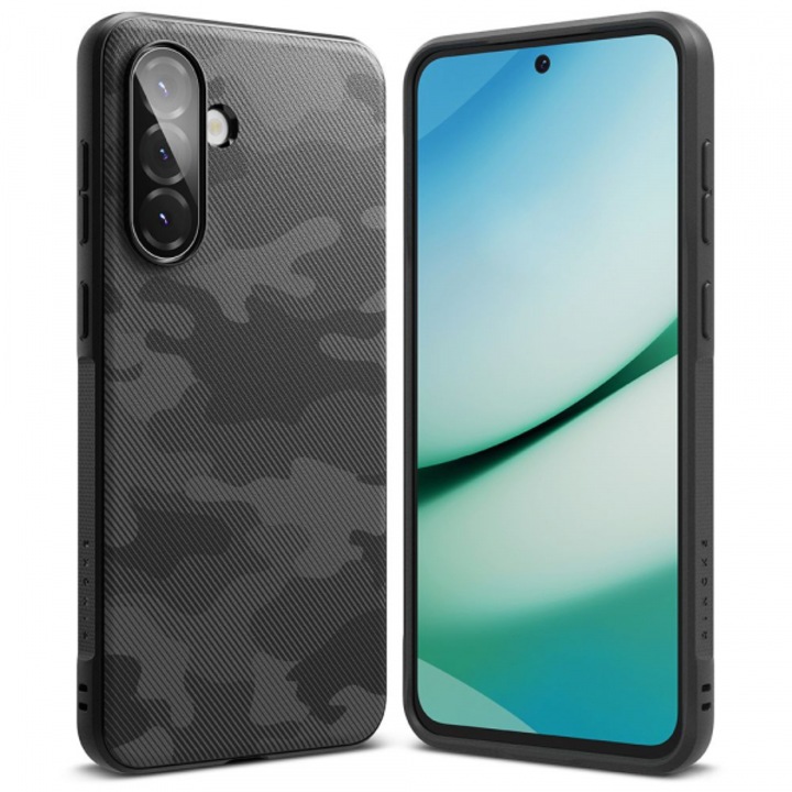 Husa pentru Samsung Galaxy A36 A366, Ringke, Onyx Camo, Neagra