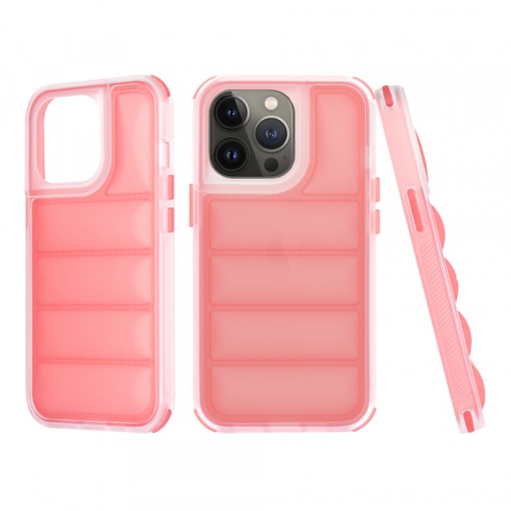 Husa pentru Apple iPhone 13 Pro, Wave Shield, Rosie