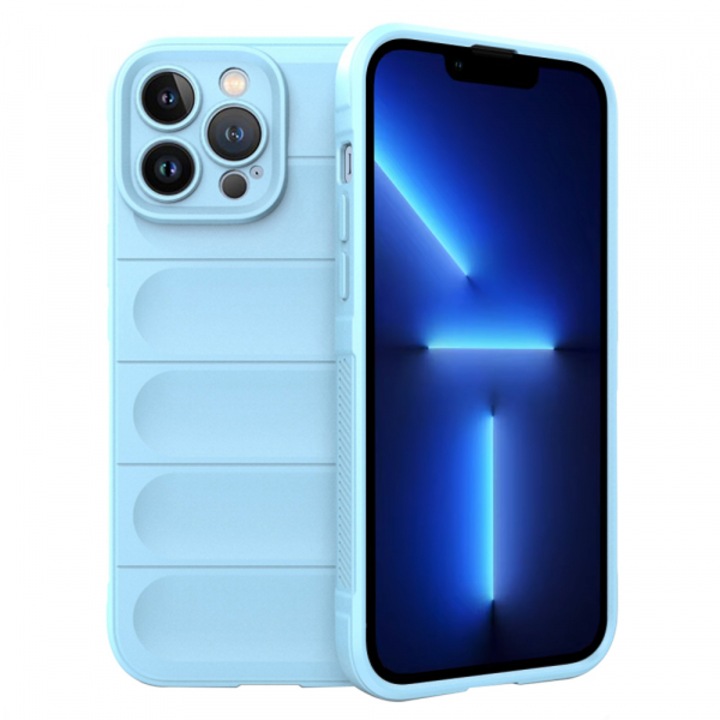 Husa pentru Apple iPhone 13 Pro Max, Magic Shield, Bleu