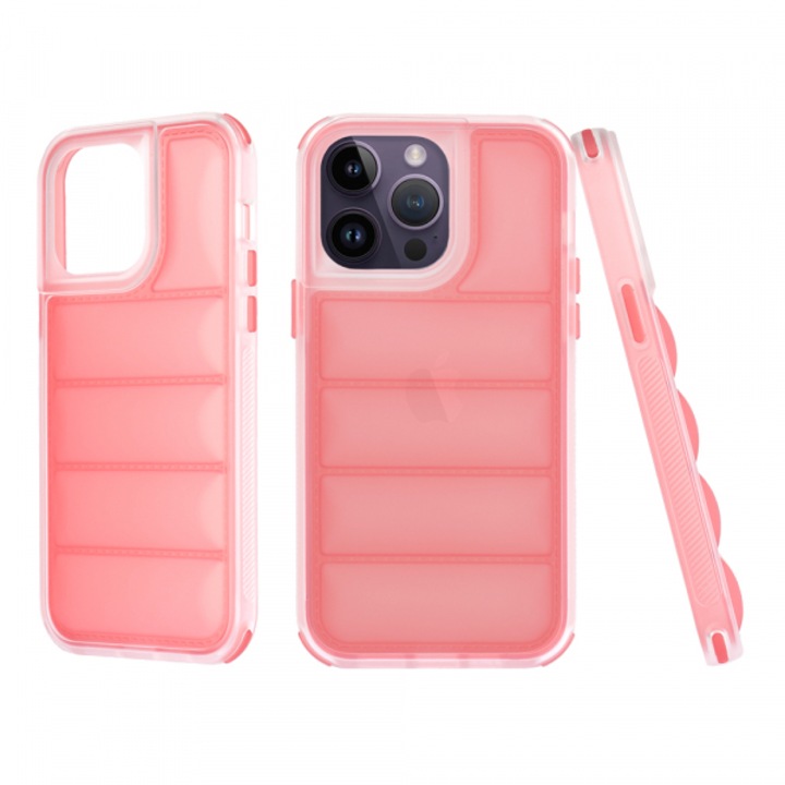 Husa pentru Apple iPhone 13 Pro Max, Wave Shield, Rosie