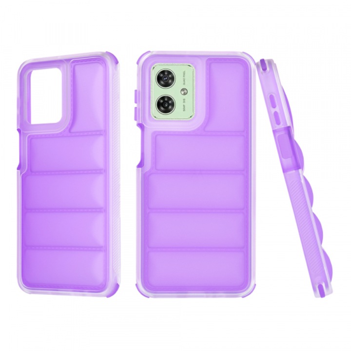 Husa pentru Motorola Moto G54, Wave Shield, Mov