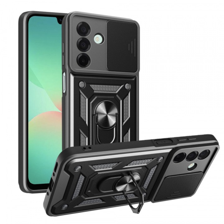 Husa pentru Samsung Galaxy A26 A266, CamShield, Neagra