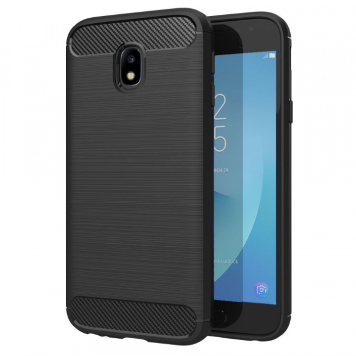 Husa pentru Samsung Galaxy J3 (2017) J330, Carbon, Neagra