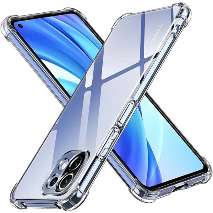 Tok Xiaomi 11 Lite 5G NE / Mi 11 Lite 5G / 11 Lite, Ütésálló átlátszó, Átlátszó